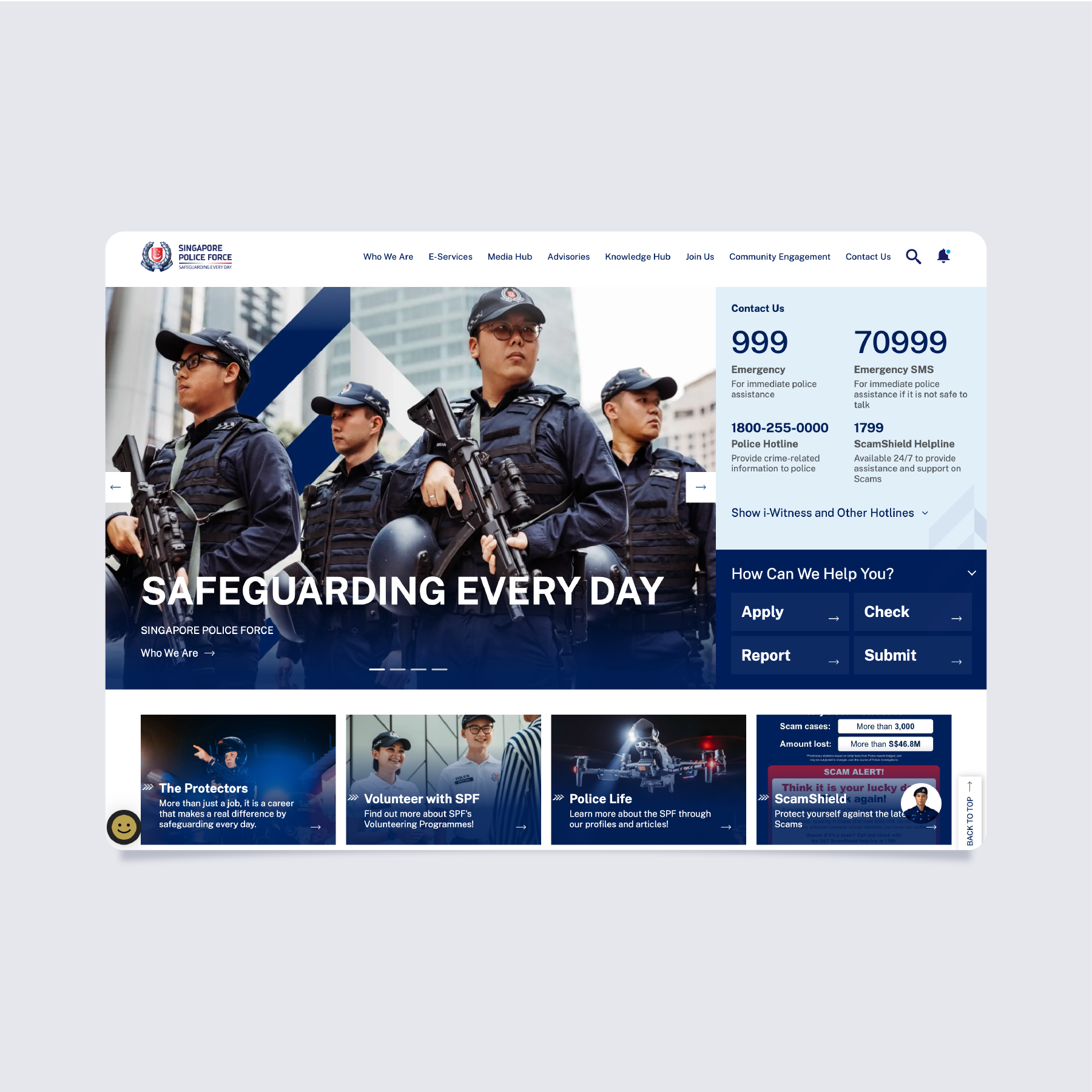SPF Corporate Website